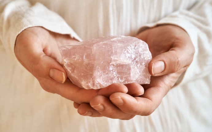 Some spas use energy-balancing massage gemstones in their treatments.