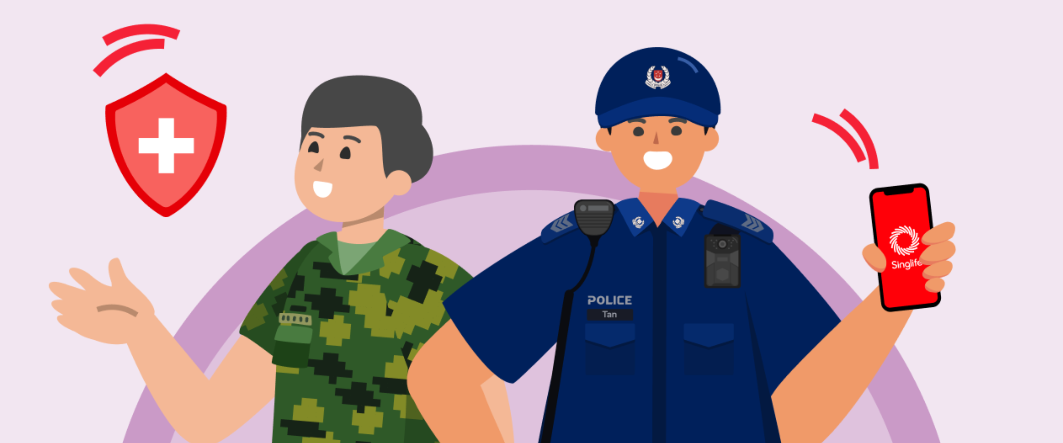 Image of personnel in Military and Home Team uniforms