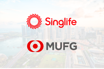 Singlife MUFG logos